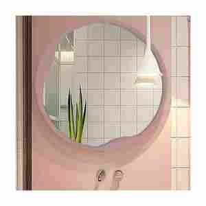 กระจกเงาของตกแต่งห้องดีไซน์ทันสมัยกรอบไม้ทรงกลมทำด้วยมือโดยผู้ส่งออกอินเดียคุณภาพสูงสำหรับการใช้งานติดผนัง - Product Image 2