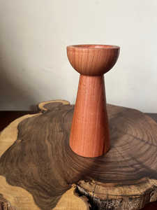 Portavelas de Madera Maciza, Soportes Rústicos para Velas de Pilar para Centro de Mesa, Decoración de Repisa de Estilo Rústico y Exhibición de Bodas - Product Image 3