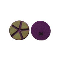 Disques de meulage diamantés de 3 pouces à haute durabilité, liant céramique