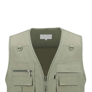 Gilets cargo pour hommes à prix de gros Vêtements d'extérieur Vestes sans manches Vêtements de travail Gilet cargo avec logo personnalisé - Product Image 3