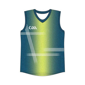 เสื้อกั๊ก GAA เสื้อเจอร์ซีย์แขนกุด GAA ดีไซน์ใหม่เสื้อกั๊กสำหรับเล่นเกมไอร์แลนด์ - Product Image 5