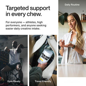 Suplemento de Creatina Masticable ODM, 1g de Creatina por Tableta, Fórmula y Sabor Personalizados - Product Image 3