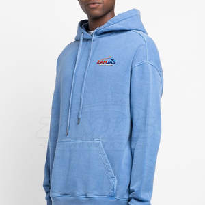 Sudaderas con Capucha para Hombre, Transpirables, Lavado Ácido, Estilo Básico, Última Moda, Color Sólido, Precio Económico, Venta al Por Mayor - Product Image 5