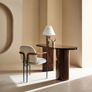 Modern Upholstered <b>Chair</b> with soft velvet upholstery <b>and</b> Sleek Design for Dining, Office, or Lounge Settings - Product Image 2