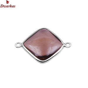 Conjunto de accesorios colgantes DIY de Plata de Ley 925 de alta calidad, nueva fábrica, piedras preciosas de amatista, chapado en diamante, niños clásicos - Product Image 5