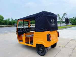 **OFFER** NEW STOCK Electric Passenger <b>Tricycle</b> Yellow Tuk Tuk Vehicles S2-2600 (Iron Frame) - Product Image 5