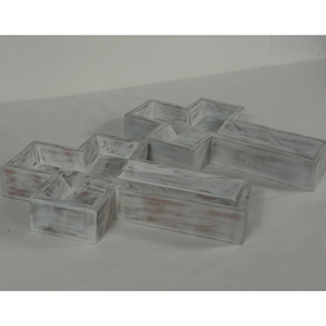 Gran Venta de fábrica, cuenco de masa cruzada de acacia, candelabro, regalos religiosos cruzados, decoración del hogar de granja de Vietnam - Product Image 3