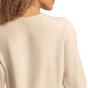 Sweat-shirt oversize pour femmes en gros, nouveau design 2026, automne-hiver, uni, sweat-shirt pour femmes - Product Image 6