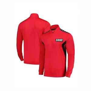 OEM ODM MOQ Ropa deportiva GAA Media cremallera superior Pakistán Fabricante Proveedores de ropa personalizada Proveedores - Product Image 1