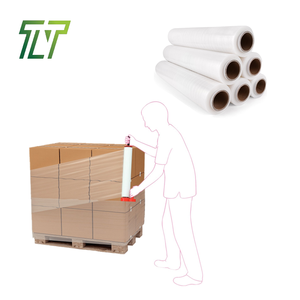 Rouleaux de film étirable en PVC transparent enveloppe de palette imperméable souple 30cm et 50cm de largeur vente pour usage industriel alimentaire - Product Image 1