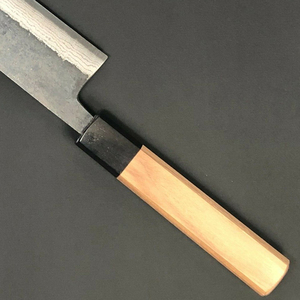 Cuchillo de cocina de Chef forjado a mano con hoja de acero al carbono hecho a mano profesional de alta calidad personalizado al por mayor con Funda de cuero - Product Image 6