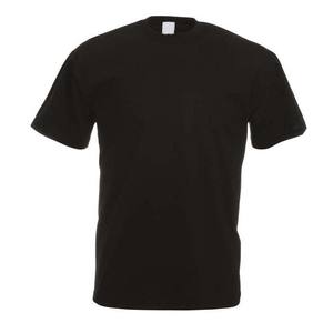 OEM Vêtements pour hommes personnalisés T-shirts à manches courtes en coton de haute qualité respirant d'été décontracté col rond hommes t-shirt couleur unie - Product Image 2