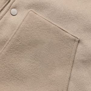 Chaqueta Varsity de Lana para Hombre, Estilo Urbano, Transpirable, Informal, con Bordado Chenille, para Invierno - Product Image 4