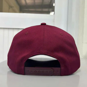 Casquettes Snapback à logo personnalisé réglables de haute qualité, 5 panneaux, couleur marron, visière incurvée, Gorras en gros au Vietnam - Product Image 3