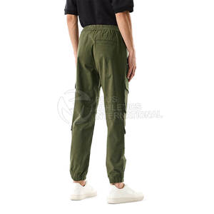 Baggy Fit Men Streetwear Trousers With Tactical <b>Details</b> And Urban Fashion Design High Street Style Men Streetwear Trousers - Product Image 4