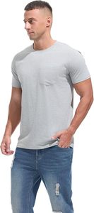 Venta al por mayor de diseño personalizado 100% Camiseta de algodón para los hombres para la próxima tendencia superior lavado ácido cuello redondo equipo original estilo casual - Product Image 6