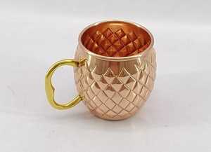 Mug Moscow Mule en acier inoxydable écologique de 16 oz - Product Image 5