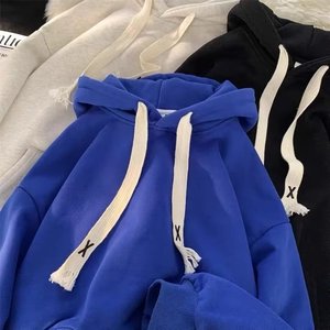 Premium <b>Men's</b> Embroidered Sweat Suits Wholesale Full Set Long Tracksuit With Knitted Weaving Method <b>Crop</b> <b>Top</b> Hoodie - Product Image 3