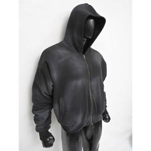 Venta al por mayor de moda personalizada de alta calidad transpirable de gran tamaño liso streetwear unisex peso pesado hombres sudaderas con capucha y sudadera - Product Image 4