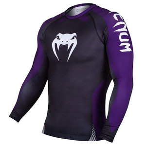 MMA BJJ Compression Rash Guards Anti-UV y transpirable Ropa de gimnasio Sublimado Jiu Jitsu Kimono De Jiu Jitsu para entrenamiento - Product Image 3