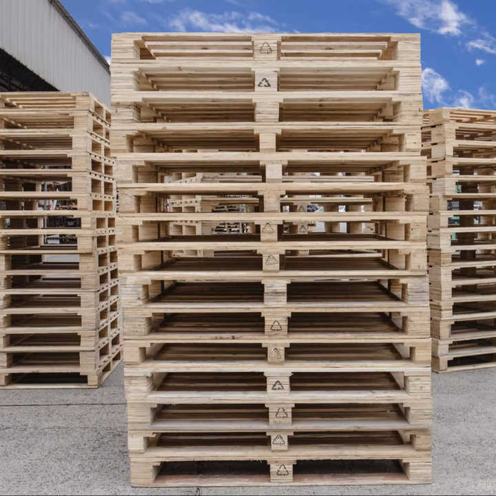 Direct Supplier's Hot Sale Best Price Natural Wooden Pallets High Quality from Market Leader