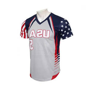 เครื่องแบบซอฟต์บอลสีทึบเครื่องแบบซอฟต์บอลชุดเครื่องแบบซอฟต์บอล - Product Image 2