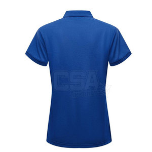 เสื้อโปโลผู้หญิงดีไซน์มีสไตล์ ระบายอากาศได้ดี แขนสั้น คอปก เหมาะสำหรับลุคสบายๆ และลุคสมาร์ท - Product Image 5