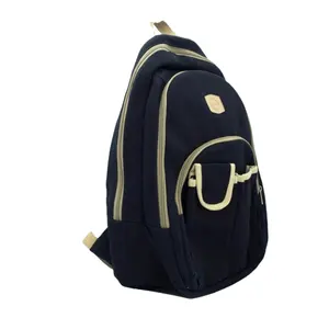 Sac de voyage de grande capacité avec compartiment à chaussures, imperméable, noir clair, USB, bleu foncé, OEM personnalisé