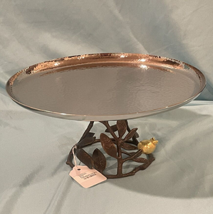 Bandeja de pastel de Metal dorado de lujo europeo y soportes para decoraciones de eventos de boda y fiesta precio al por mayor herramientas de pastel - Product Image 1