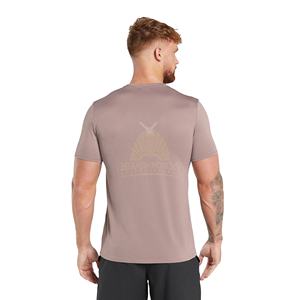 Ropa deportiva musculosa para hombre, camiseta de compresión deportiva de secado rápido atlética de manga corta, camiseta de poliéster para Fitness, camiseta de gimnasio - Product Image 3