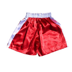 Meilleur prix, shorts de Muay Thai sur mesure, 100% polyester, confortables, anti-froissement, motif uni, vente en ligne, vente en gros - Product Image 3