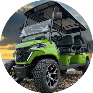 Voiturettes de golf utilitaires de batterie au lithium 4 places 48V de haute qualité directe d'usine Buggy de golf électrique de luxe - Product Image 6