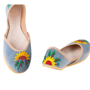 รองเท้า jutti เจ้าสาวปักแบบดั้งเดิมสำหรับผู้หญิงรองเท้า khussa รองเท้างานฝีมือหรูหราสำหรับผู้หญิง - Product Image 2