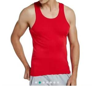 Camiseta sin mangas deportiva de alta calidad para hombre, chaleco deportivo de hilo de algodón ajustado, estilo muscular, estampado en 3D, camiseta sin mangas totalmente personalizable para hombre - Product Image 6
