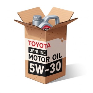 Toyota OEM 5W-30 <b>Fully</b> <b>Synthetic</b> Engine <b>Oil</b> for All-Season Performance and Long-Term Engine Protection in Gasoline & Diesel Cars - Product Image 1