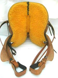 Selle de Roping Western en Cuir Marron de Qualité Supérieure avec Siège Confortable pour l'Équitation à Prix Abordable - Product Image 3