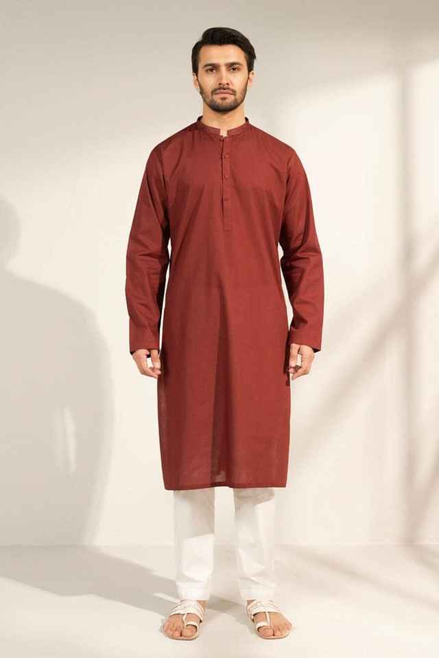 New Fashionable Pakistan Indian Men Salwar Kameez Suit Custom Summer Cotton Man Shalwar Kameez for Boys