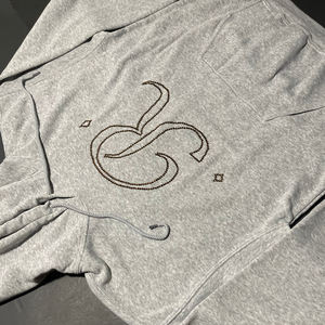 Ensemble de sweats à capuche personnalisables avec strass, noir uni, zippé, 500 g/m², décontracté, avec logo personnalisable, sweat à capuche bling - Product Image 5