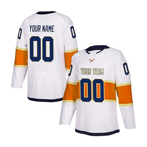 Vente en gros à bas prix Maillot de hockey sur glace Sublimation de qualité supérieure personnalisé Tous les styles Maillot de hockey cousu sur le dessus - Product Image 4