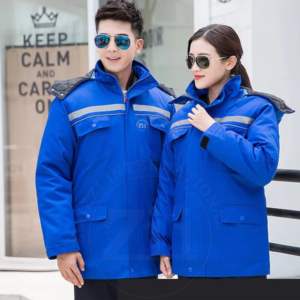 Alta calidad impermeable Hi Vis seguridad trabajo lluvia chaqueta pantalones conjunto reflectante LED Flash amarillo logotipo personalizado ANSI Clase 1 hombres - Product Image 2