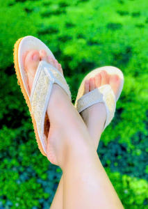 รองเท้าแตะอาบน้ำใยบวบออร์แกนิกเหมาะสำหรับผ่อนคลายที่บ้านทำในเวียดนาม - Product Image 6