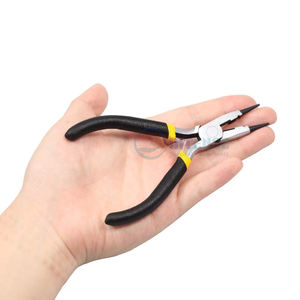 คีมตัดขนาดเล็กแบบพรีเมี่ยมคีมตัดลวดขนาด5นิ้วคีมทำลูกปัดสเตนเลสสตีลคาร์บอนสำหรับทำแหวนเครื่องประดับ - Product Image 1