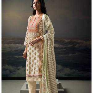 Elegante Pashmina Impreso Salwar Kameez Trajes Elegante Trabajo hecho a mano Humedad que absorbe las arrugas para fiesta Venta al por mayor disponible - Product Image 5