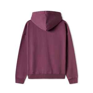 Sweat à capuche zippé streetwear en coton de haute qualité, broderie personnalisée, coupe courte à épaules tombantes, coupe ample et épaisse, anti-rétrécissement, style urbain - Product Image 2