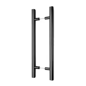 Schaufelttüren Druck-Zuggriff, doppelseitige H-förmige Griffe für Glas-Holztür