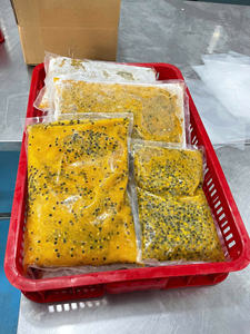Pulpe de fruit de la passion surgelée traitée par IQF, meilleur prix en vrac, conservée à l'eau pour le jus, prête à être expédiée depuis 99 Gold Data Vietnam. - Product Image 4