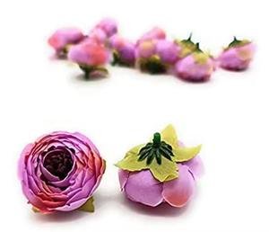 Flor artificial decorativa india, flor de bricolaje, flor de proyecto, Planta artificial, flor suelta, flor de imitación, decoración del hogar - Product Image 4