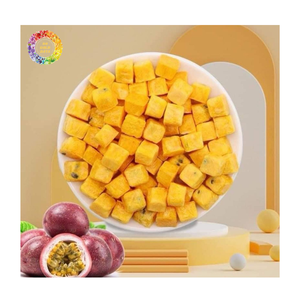 Cubes de fruits de la passion lyophilisés, collation de fruits de la passion FD naturelle avec des fruits de la passion lyophilisés authentiques, Offres Spéciales FD - Product Image 3
