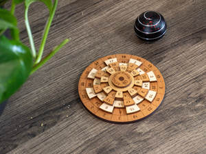 Juego de rompecabezas de números de madera de alta calidad para entrenamiento cerebral, pensamiento lógico y entretenimiento familiar en interiores - Product Image 4