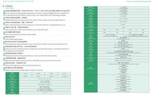 Chambre d'essai programmable pour tests en laboratoire, <span class=keywords><strong>test</strong></span> d'accélération du vieillissement, chambre d'essai au xénon avec contrôle de la température et de l'humidité - Product Image 2